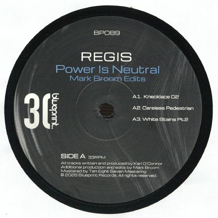 Power Is Neutral (Mark Broom Edits) - Vinyl EP vinyl record cover