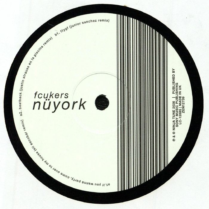 nüyork - Limited Edition Black Vinyl EP vinyl record cover