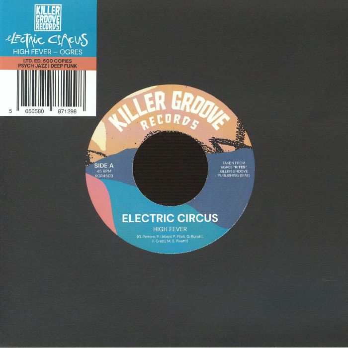 High Fever - Limited Edition Vinyl Single vinyl record cover