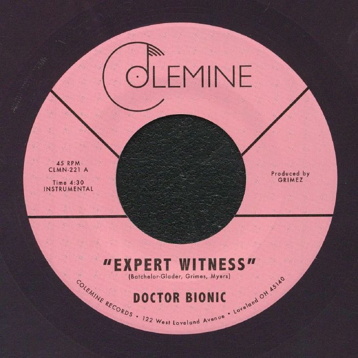 Expert Witness - Blackberry Vinyl Single vinyl record cover