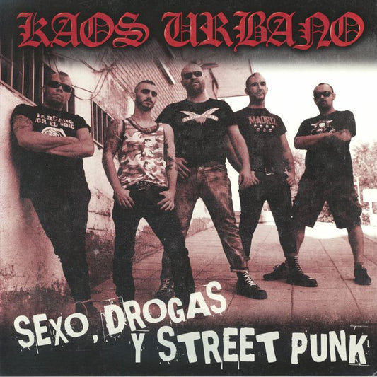 Sexo Drogas Y Streetpunk - Orange Vinyl LP vinyl record cover