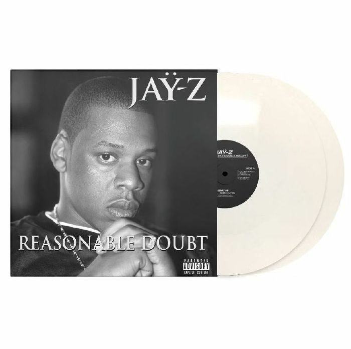 Reasonable Doubt - 30th Anniversary White 2xLP vinyl record cover