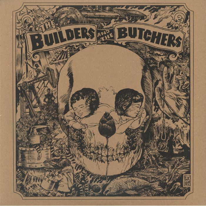 The Builders & The Butchers - Limited Edition Silver Vinyl LP vinyl record cover