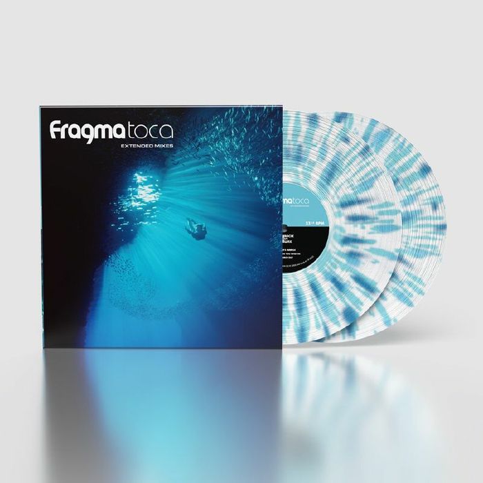 Toca (Extended Mixes) - Blue & White Splatter 2xLP vinyl record cover