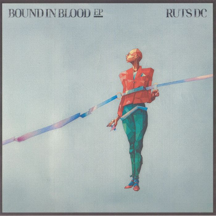 Bound In Blood - Red & Black Smoke Vinyl EP vinyl record cover