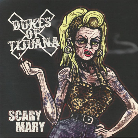 Scary Mary - Yellow Vinyl LP vinyl record cover