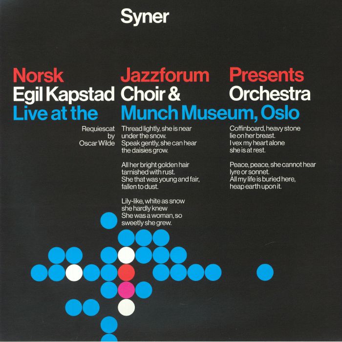 Syner - Blue Vinyl LP vinyl record cover