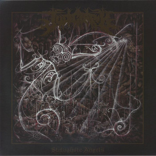 Stalagmite Angels - Onyx Marbled Vinyl LP vinyl record cover