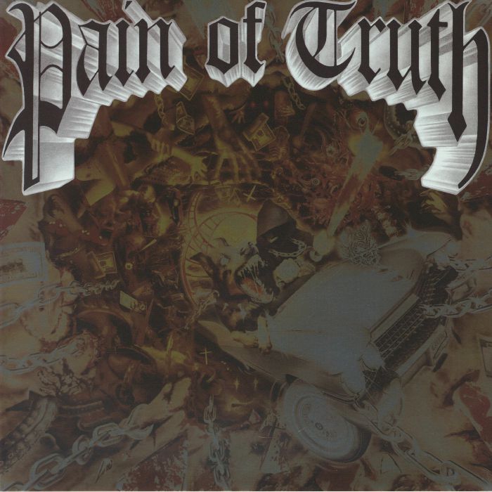 Pain Of Truth - Silver Vinyl LP vinyl record cover