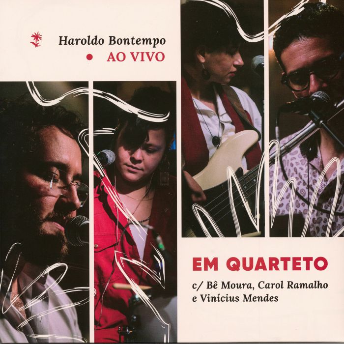 Ao Vivo Em Quarteto - Limited Edition Vinyl LP vinyl record cover