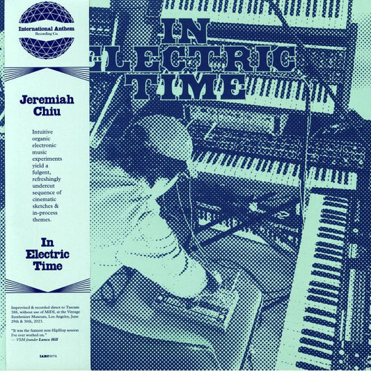 In Electric Time - Vinyl LP vinyl record cover