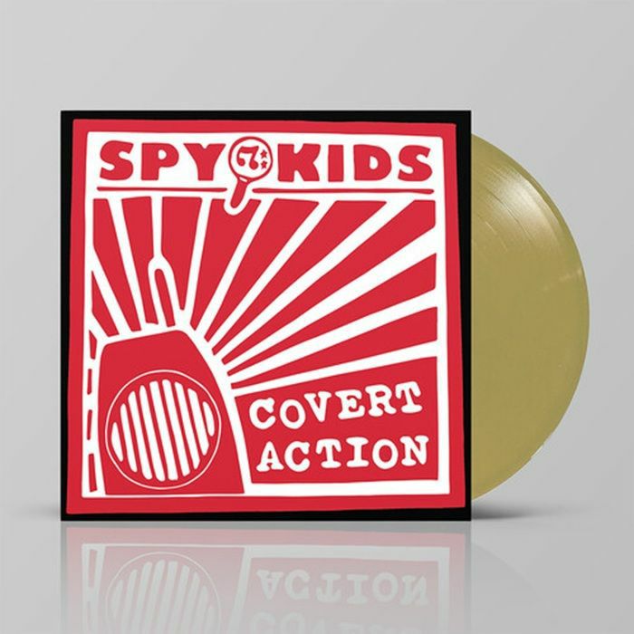 Covert Action - Limited Edition Gold & Black Marbled Vinyl LP vinyl record cover
