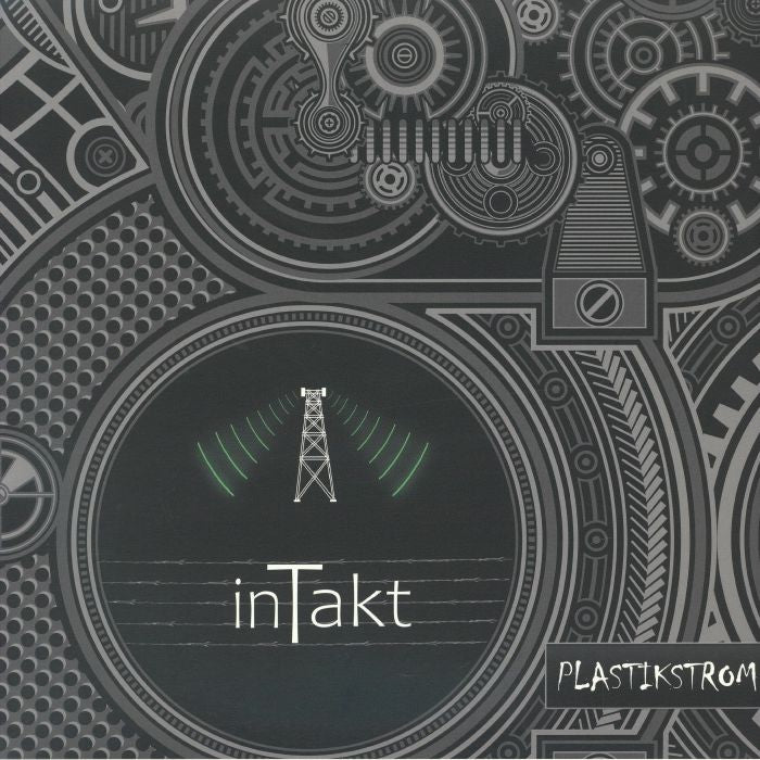 Intakt - Green & Black Splattered Vinyl LP vinyl record cover
