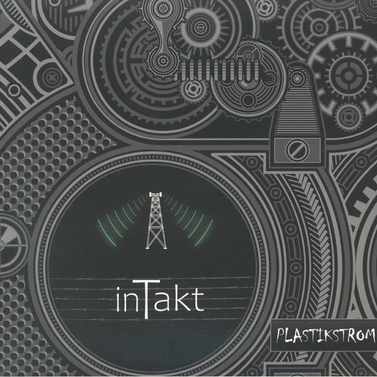Intakt - Green & Black Splattered Vinyl LP vinyl record cover