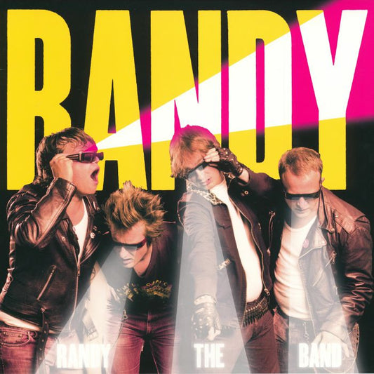 Randy The Band - Limited Edition Magenta Vinyl LP vinyl record cover