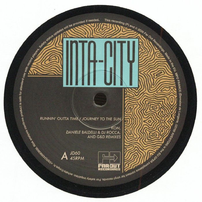 Runnin' Outta Time - Limited Edition Vinyl EP vinyl record cover