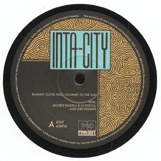 Runnin' Outta Time - Limited Edition Vinyl EP vinyl record cover