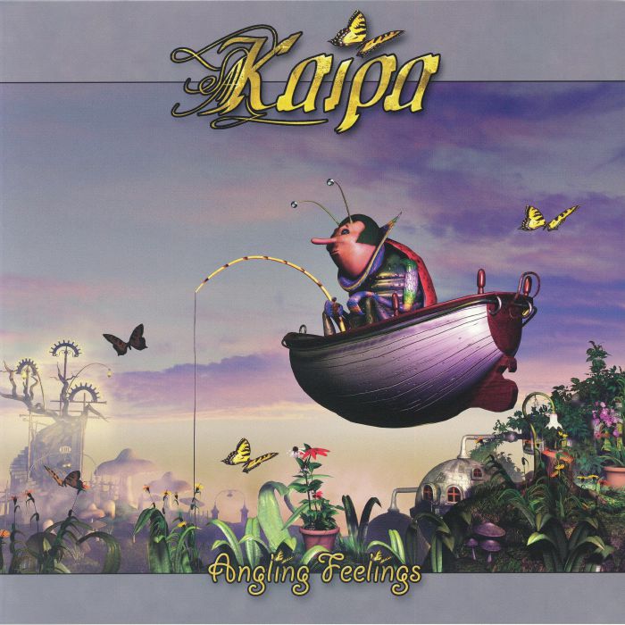 Angling Feelings - Clear Purple Vinyl 2xLP vinyl record cover