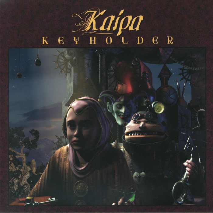 Keyholder - Red & Silver Marbled 2xLP vinyl record cover