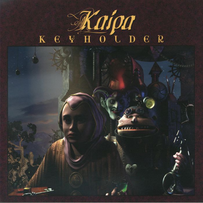 Keyholder - Green & Black Split Vinyl 2xLP vinyl record cover