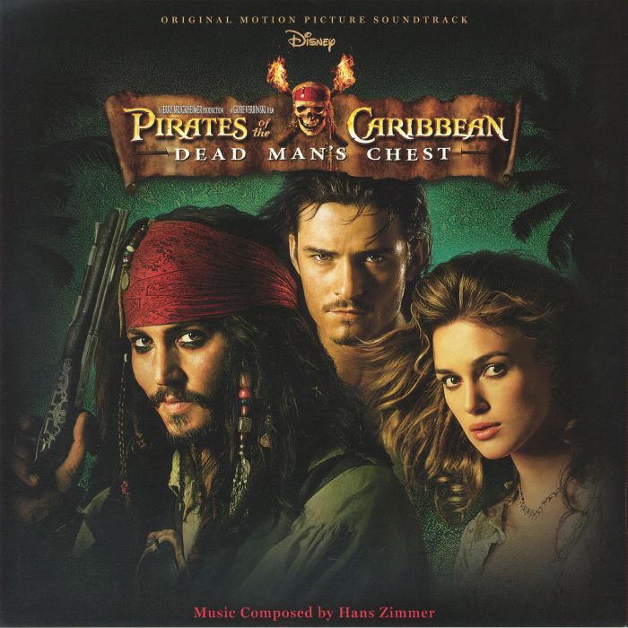 Pirates Of The Caribbean: Dead Man's Chest - Green 2xLP vinyl record cover