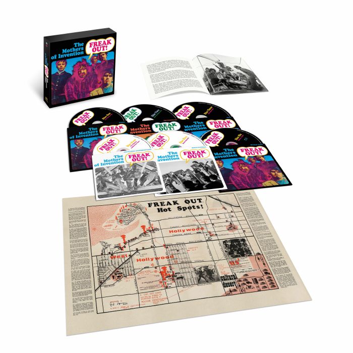 Freak Out!: 60th Anniversary - Super Deluxe Edition 5CD + Blu-ray Box Set CD cover