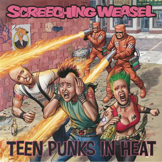 Teen Punks In Heat - Remastered Orange Vinyl LP vinyl record cover