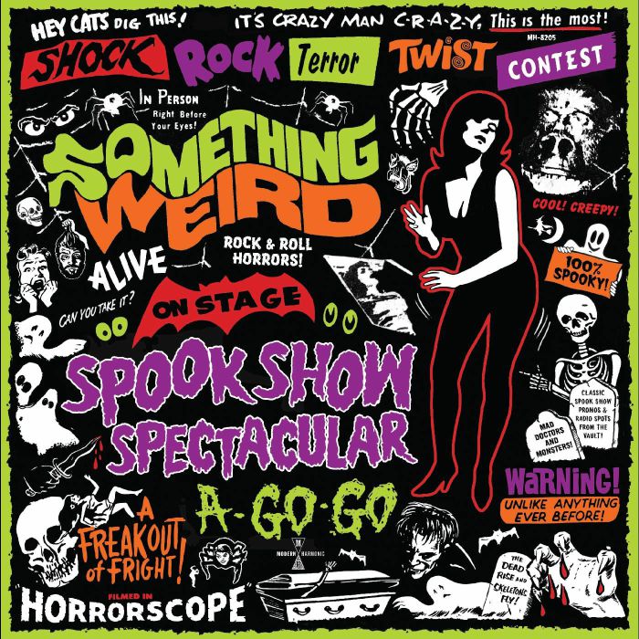 Spook Show Spectacular A Go Go - Vinyl LP + DVD vinyl record cover