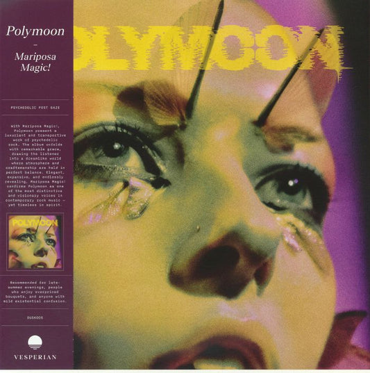 Mariposa Magic! - Limited Edition Neon Pink Vinyl LP vinyl record cover