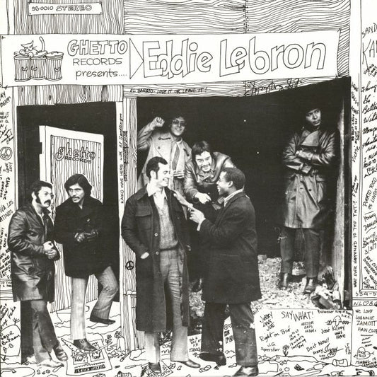 Ghetto Records Presents Eddie Lebron - Vinyl LP vinyl record cover