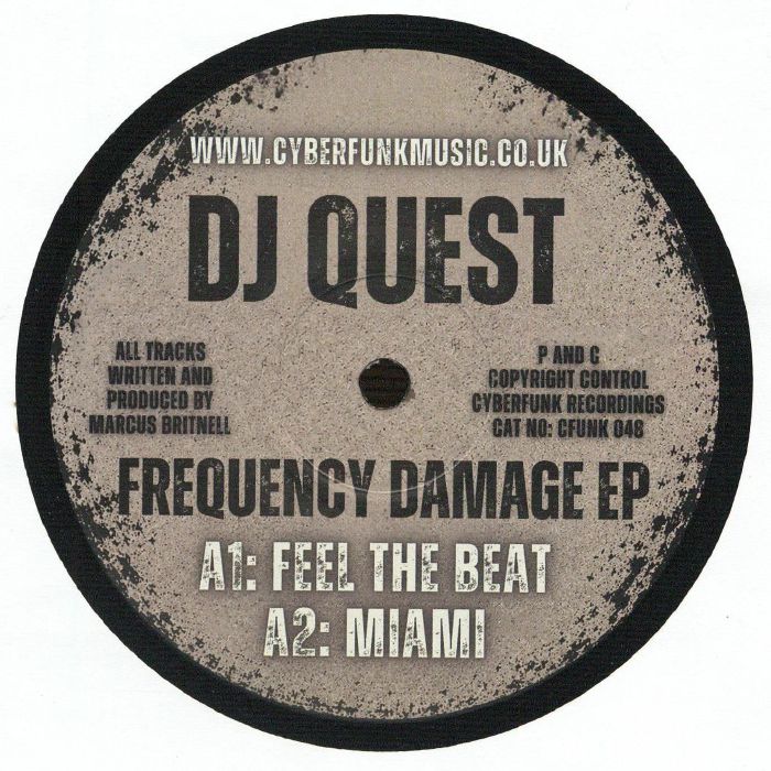 Frequency Damage EP - Vinyl EP vinyl record cover