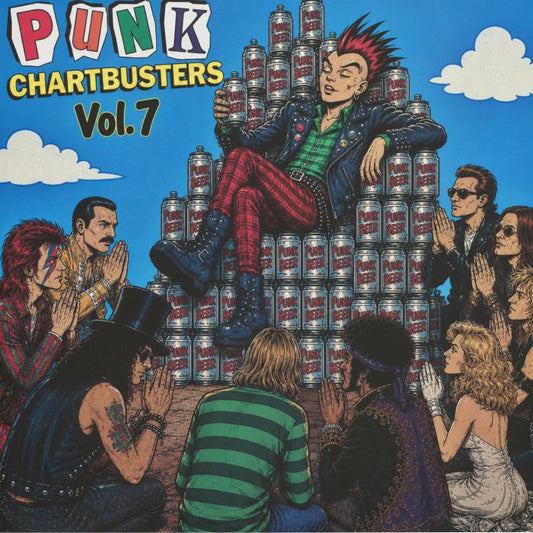 Punk Chartbusters Vol 7 - 3xLP vinyl record cover