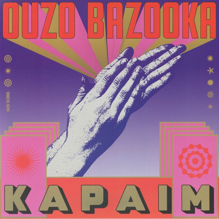 Kapaim - Limited Edition Red & White Splatter Vinyl LP vinyl record cover