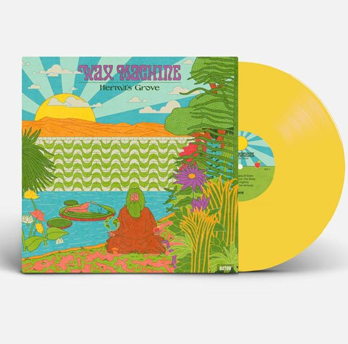 Hermit's Grove - Limited Edition Yellow Vinyl LP vinyl record cover