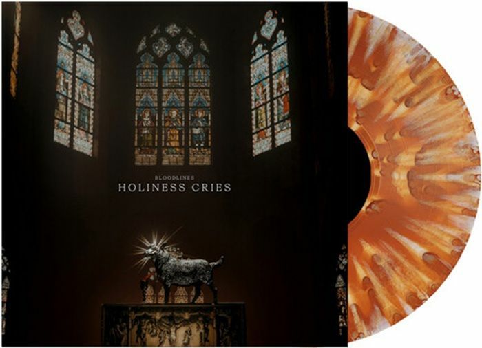 Holiness Cries - Limited Edition Orange & White Vinyl EP vinyl record cover