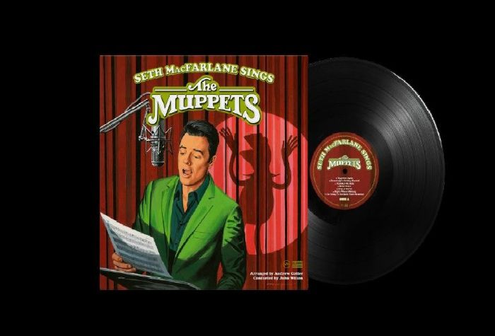 Seth MacFarlane Sings The Muppets - Vinyl LP vinyl record cover