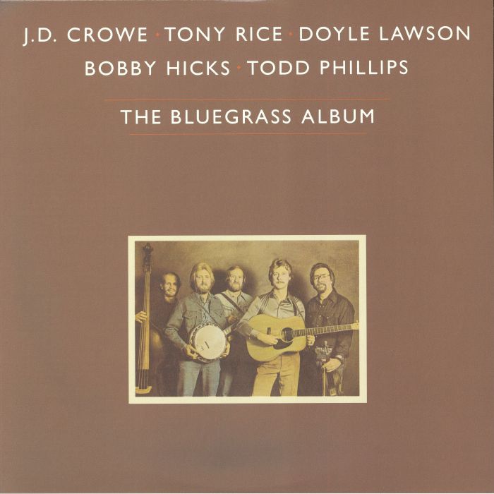 The Bluegrass Album - Remastered Vinyl LP vinyl record cover