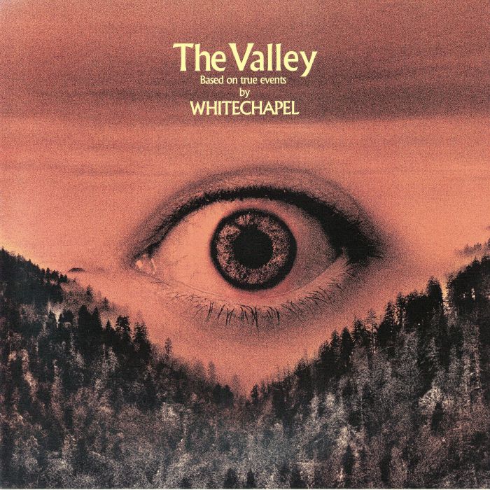 The Valley - Black With White Specks Vinyl LP vinyl record cover