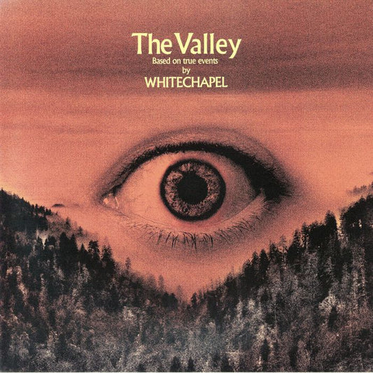 The Valley - Black With White Specks Vinyl LP vinyl record cover