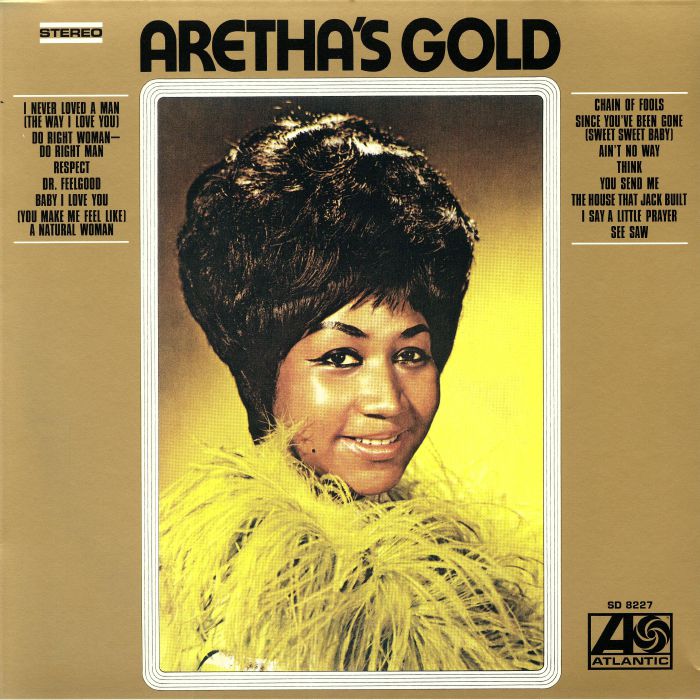 Aretha's Gold - Lemon-Lime Vinyl LP vinyl record cover