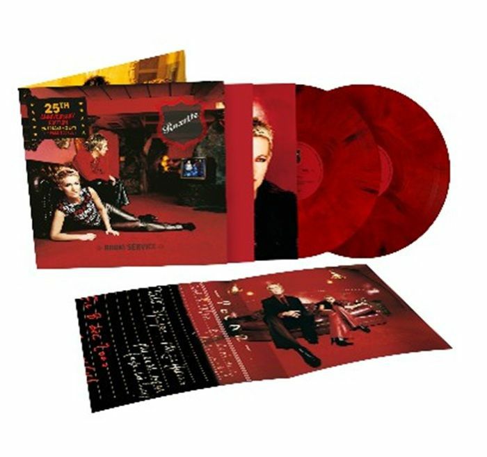 Room Service (25th Anniversary) - Red & Black Marbled 2xLP vinyl record cover