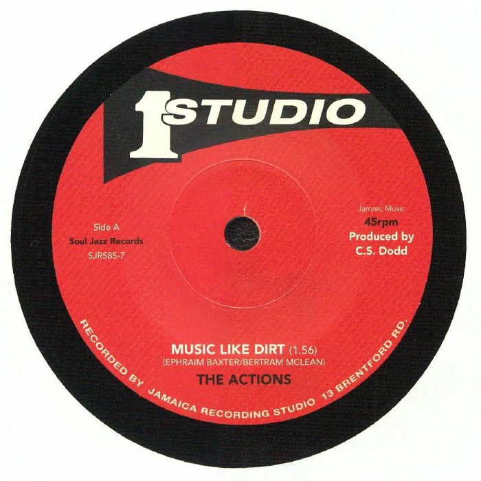 Music Like Dirt - Vinyl Single vinyl record cover