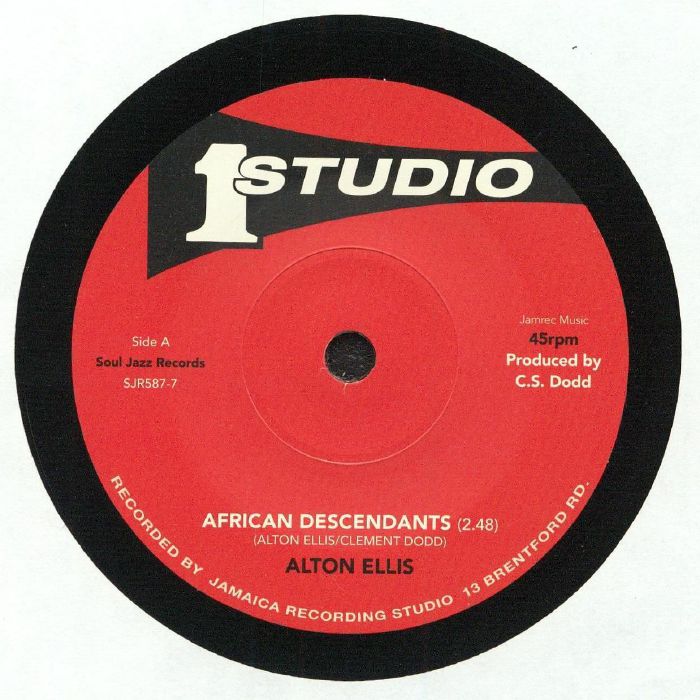 African Descendants - Vinyl Single vinyl record cover