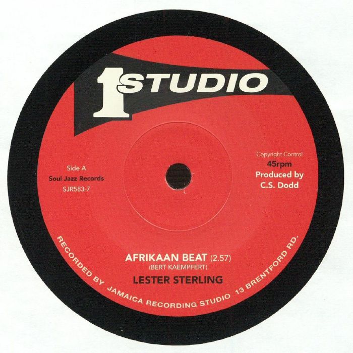 Afrikaan Beat - Vinyl Single vinyl record cover