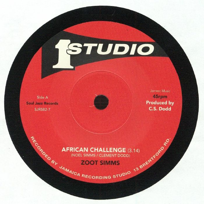 African Challenge - Vinyl Single vinyl record cover