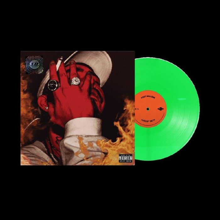 August 26th: The Mixtape - 10th Anniversary Green Vinyl LP vinyl record cover
