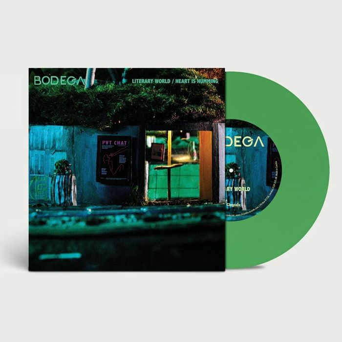 Literary World - Limited Edition Green Vinyl Single vinyl record cover