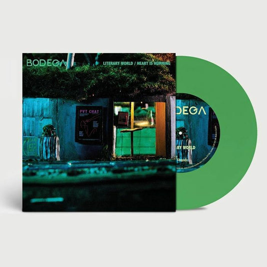 Literary World - Limited Edition Green Vinyl Single vinyl record cover
