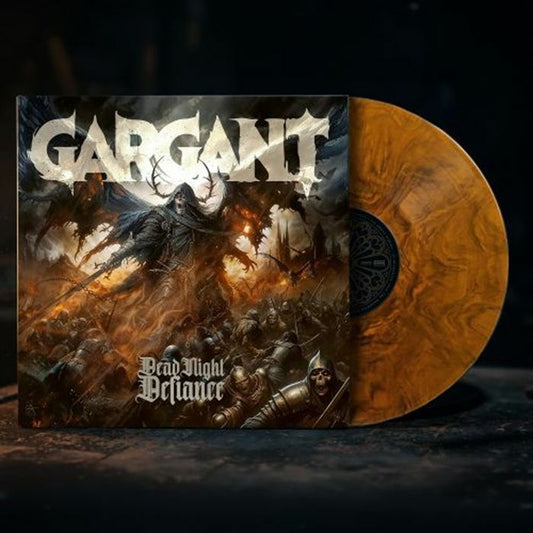 Dead Night Defiance - Orange Marbled Vinyl LP vinyl record cover