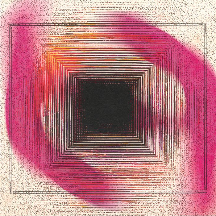 H010 - Transparent Berry Pink 12" Vinyl vinyl record cover